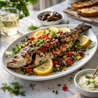Mediterranean Grilled Fish