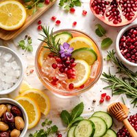 Mediterranean Jewel Cocktail