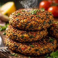 Mediterranean Lentil Patties