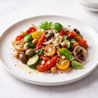 Mediterranean Marinated Vegetable Salad