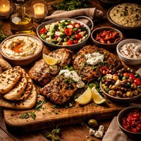 Mediterranean Pantry Supper