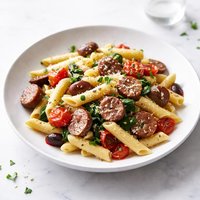 Mediterranean Penne and Sausage