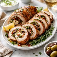 Mediterranean Pork Roulade