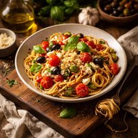 Mediterranean Spaghetti