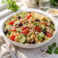 Mediterranean Tuna Pasta Salad
