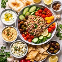 Mediterranean Tuna Snack