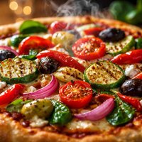 Mediterranean Vegetable Pizza