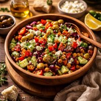 Mediterranean Veggie Salad