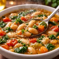 Mediterranean White Bean Soup