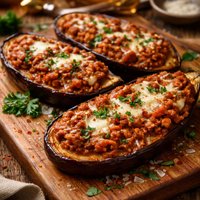 Melanzana Ricca Eggplant in Meat Sauce