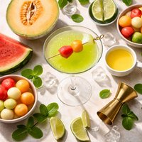 Melon Ball Martini