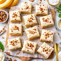 Meltaway Banana Bars with Pecans