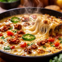 Melted Cheese Dip Salsa De Queso Fundido