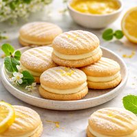 Melting Moments Biscuits Cookies