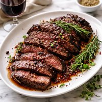 Merlot Marinated Grilled Beef