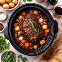 Merlot Pot Roast Crock Pot