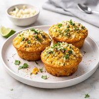 Mexi Corn and Cheese Muffins