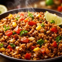 Mexi Lentil Rice
