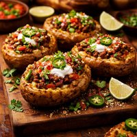 Mexican Baked Potatoes