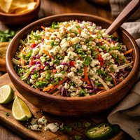 Mexican Blue Cheese Coleslaw