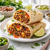 Mexican Burritos in a Jiffy