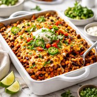 Mexican Casserole Fast and Easy