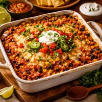 Mexican Casserole Vegetarian