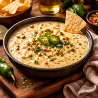 Mexican Cheese Dip W Green Chilies and Tequila