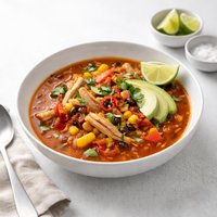 Mexican Chicken and Bell Pepper Soup