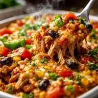Mexican Chicken Casserole No Soups