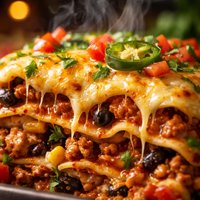 Mexican Chicken Turkey Lasagna