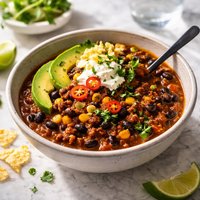 Mexican Chili with Black Beans