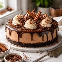 Mexican Chocolate and Mascarpone Cheesecake