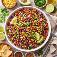 Mexican Cole Slaw No Mayonnaise