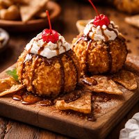 Mexican Deep Fried Ice Cream