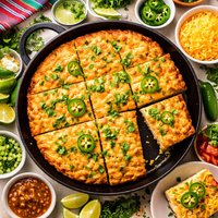 Mexican Fiesta Green Chile Cornbread