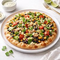 Mexican Fiesta Salad Pizza