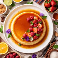 Mexican Flan Baked Caramel Custard