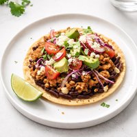Mexican Ground Turkey Tostada A1
