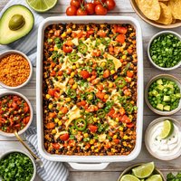 Mexican Lentil Casserole