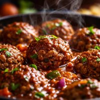 Mexican Meatballs in Chipotle Chili Sauce