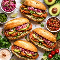 Mexican Milanese Style Sandwiches Tortas