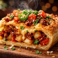 Mexican Morning Potato Pie