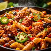Mexican Pasta with Chicken 7 Points