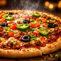 Mexican Pizza Retro Pizza Hut Style