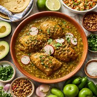 Mexican Pollo En Pipian