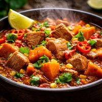 Mexican Pork and Sweet Potato Stew