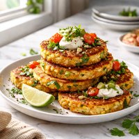Mexican Potato Corn Cakes