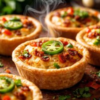 Mexican Quiches Mini Sized