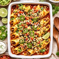 Mexican Stuffed Manicotti Shells